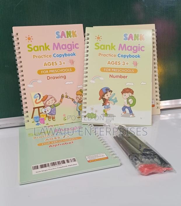 4 In 1 Sank Magic Practice Copy Books - thumbnail 3