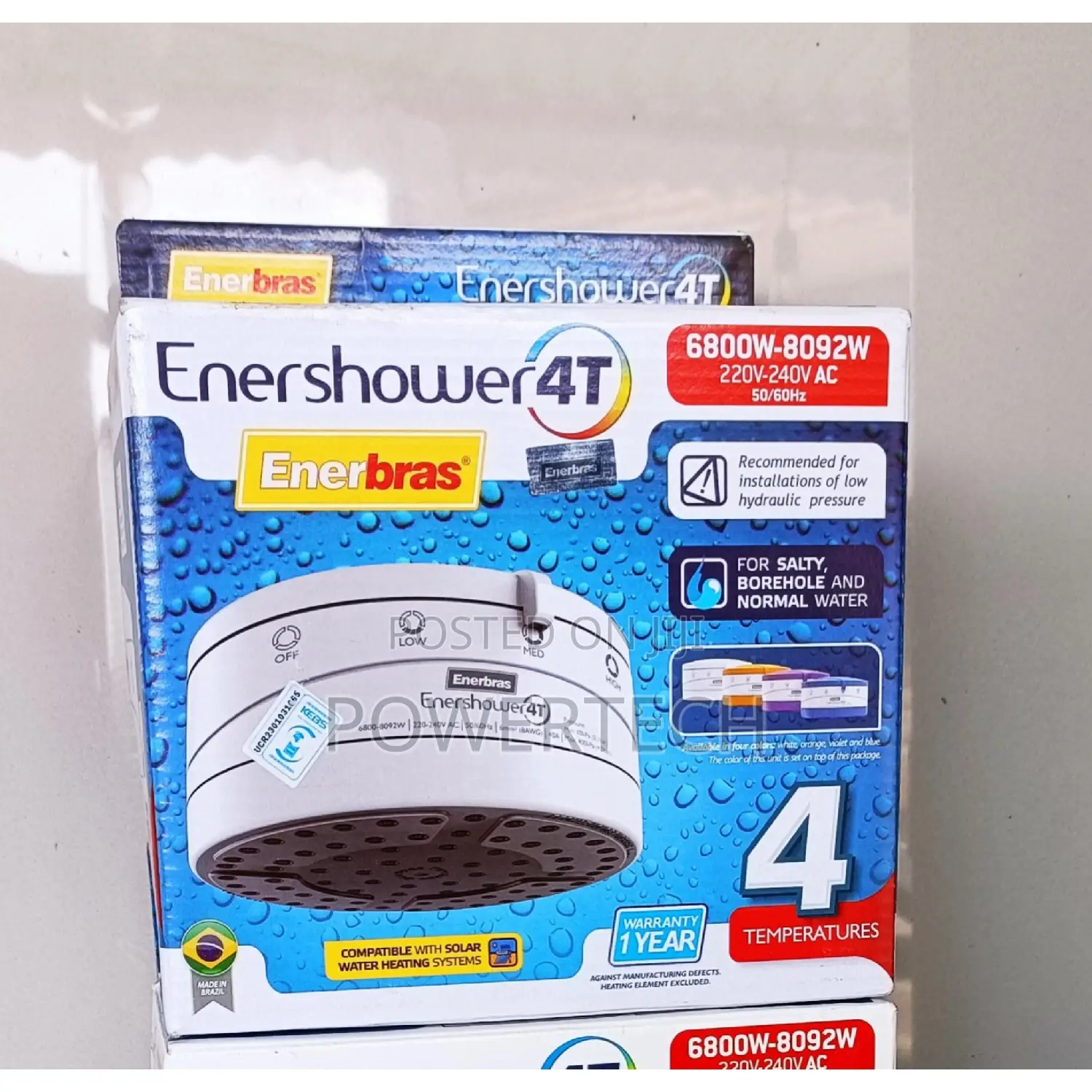 Enershower Instant Shower 4t