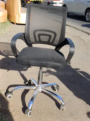 Office Chair and Office Desk