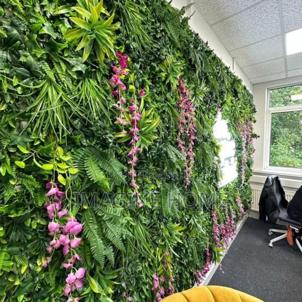 Artificial Green Wall Hedges - main view