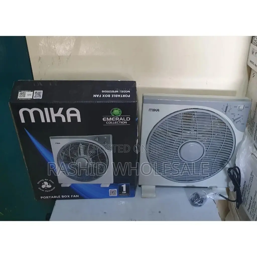 Modern Box Wall Fan