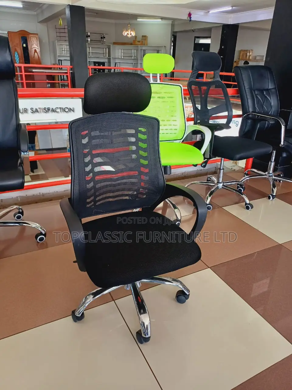 Headrest Chair Office Chair