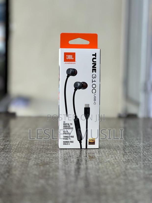 JBL Tune 310 Wired in-Ear Type C Headphones, Hi-Res Audio - main view