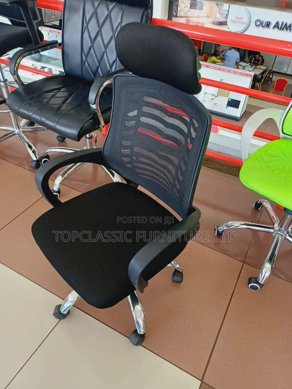 Headrest Chair Office Chair