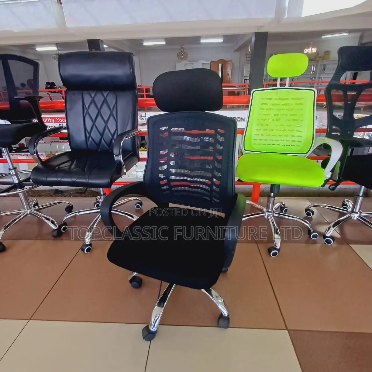 Headrest Chair Office Chair