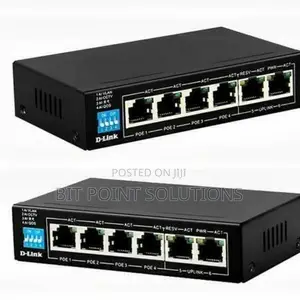 DGS-F1006p-E (D-Link 6port 1000mbps Switch With 4port Poe)