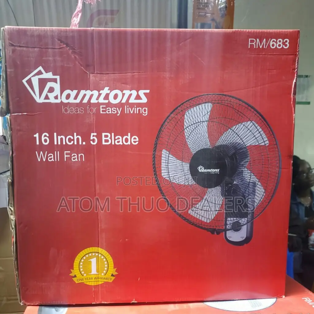 Ramtons 16 Inches Wall Fan RM 683