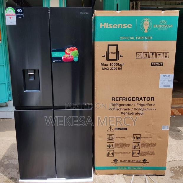 Hisense REF454DR 454L Side by Side Fridge - main view