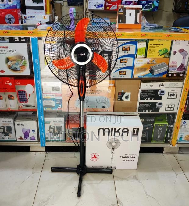 Mika Adjustable Standing Fan