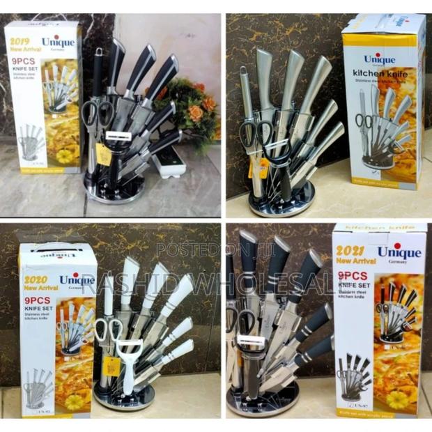 9 PCS Unique Knives Set