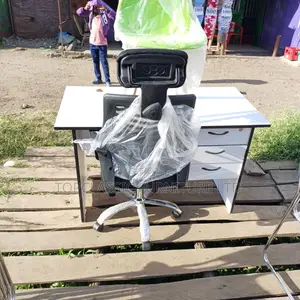 Office Desk+Headrest Chair