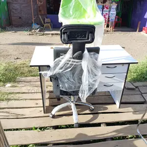 Office Desk+Headrest Chair
