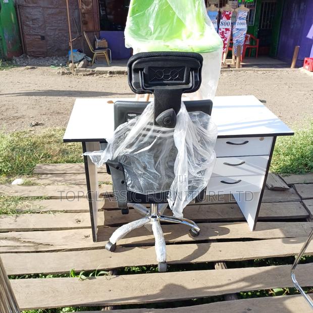 Office Desk+Headrest Chair