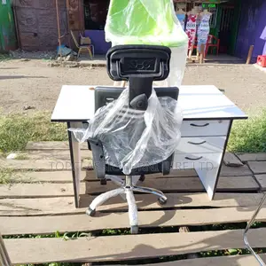 Office Desk+Headrest Chair