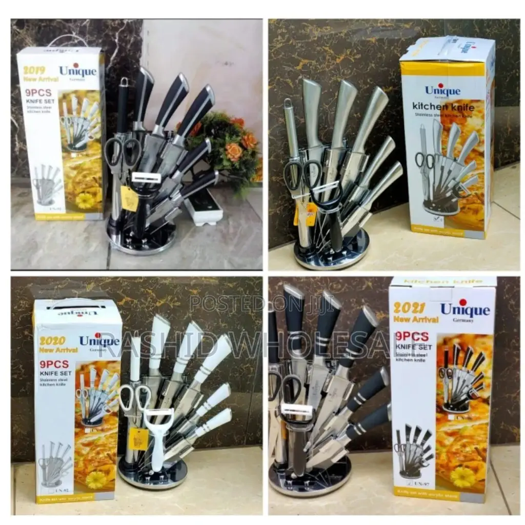 9 PCS Unique Knives