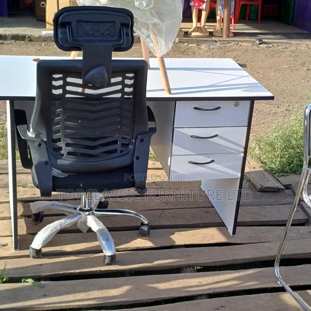 Office Desk+Headrest Chair