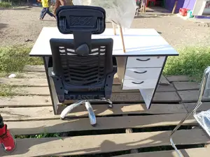 Office Desk+Headrest Chair