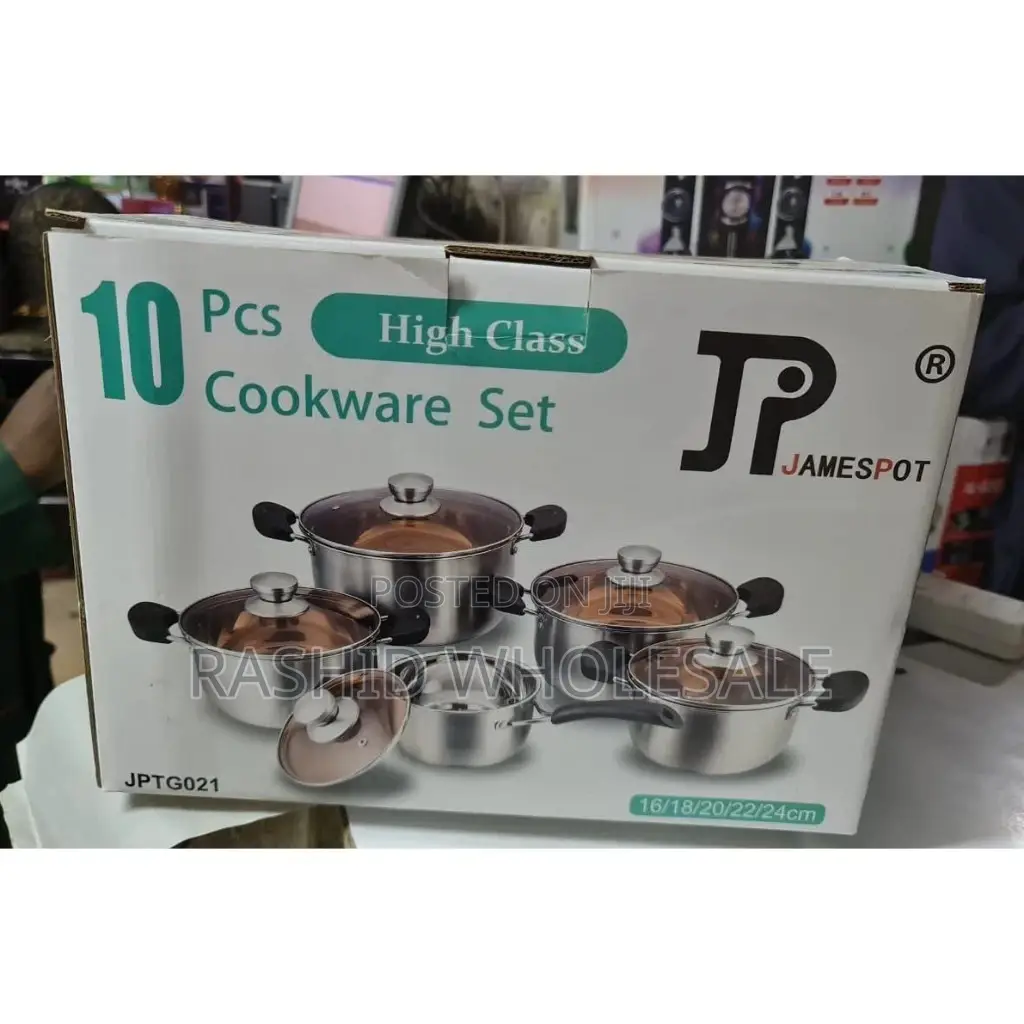10 Pc Jamespot Cookware