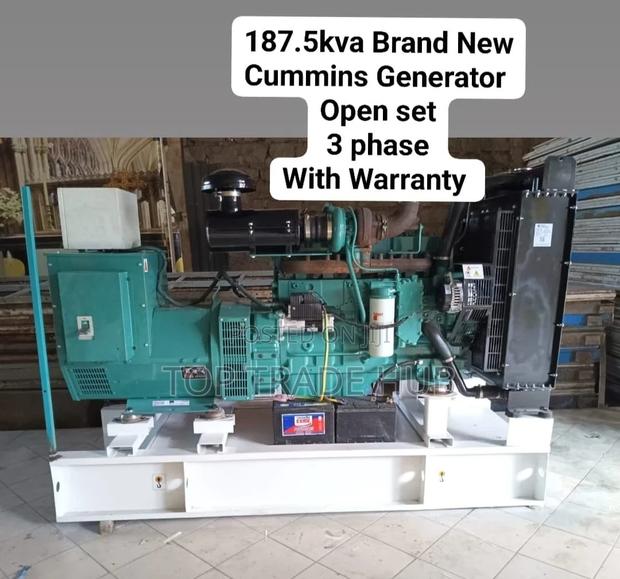Cummins Generator Open-Type 3 Phase 190 Kva