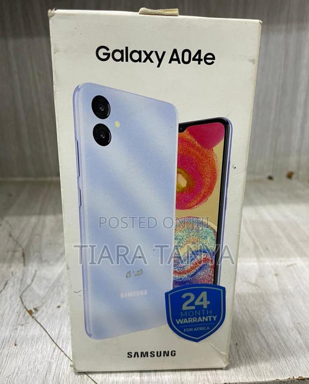 New Samsung Galaxy A04e 128 GB Black - thumbnail 2