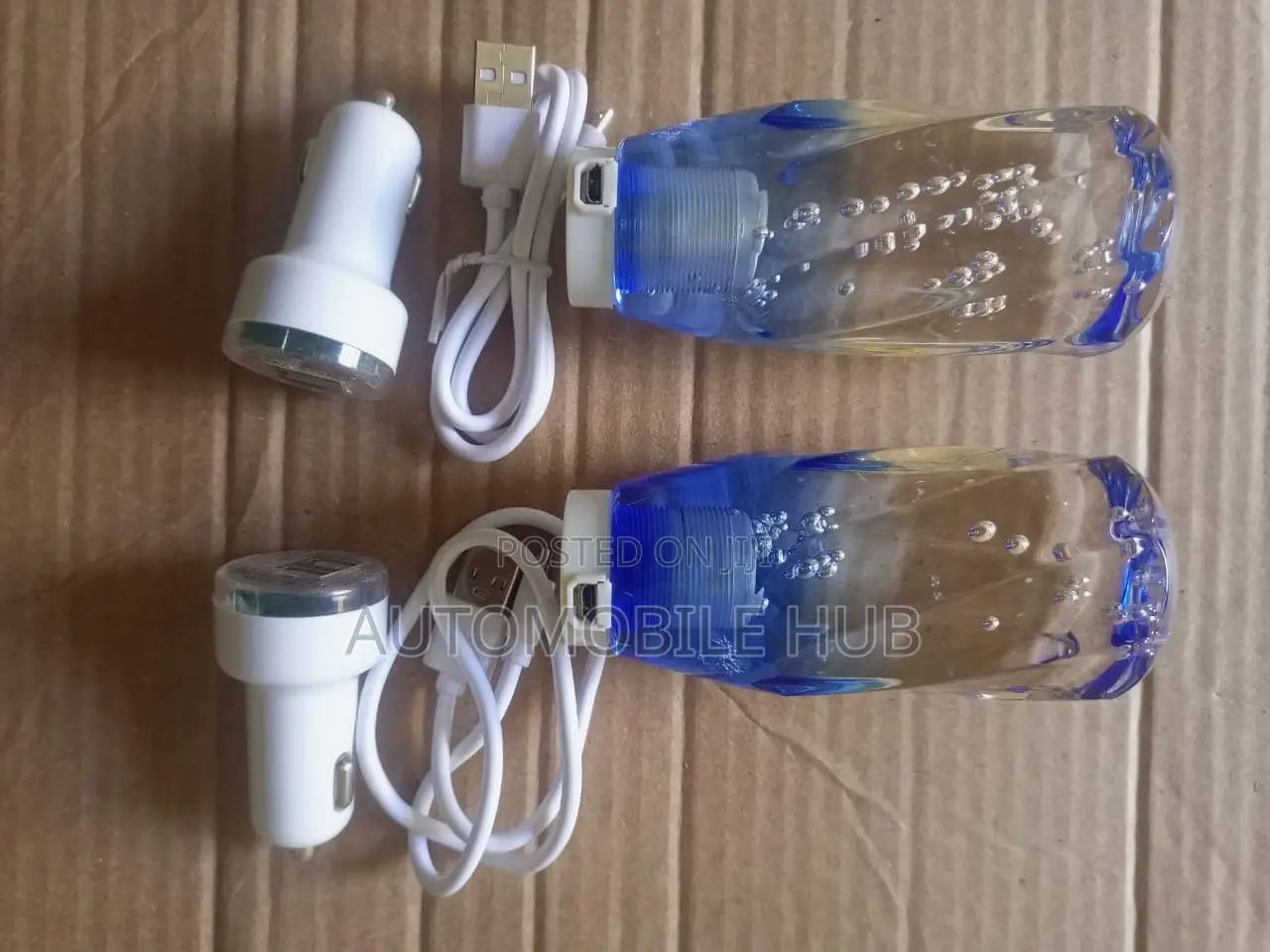 Universal Led Gear Knobs Blue Cigarette Lighter Connection