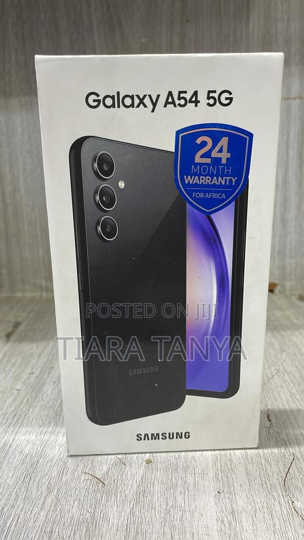 New Samsung Galaxy A54 5G 256 GB Black