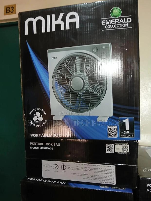 Mika Fan ,Box Fan Portable Box Fan