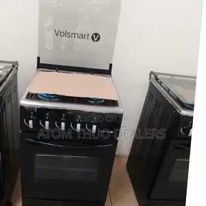 Black Volsmart Full Gas Standing Cooker