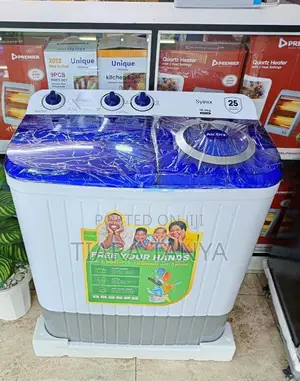 SYINIX 10KG Twin Tub Washing Machine SWMTT10K
