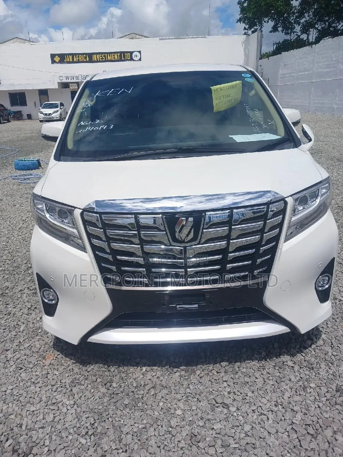 Toyota Alphard 2018 White