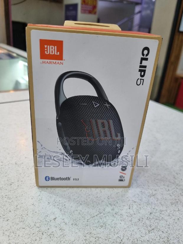 JBL Harman Clip 5 Bluetooth Speaker Portable (Black)