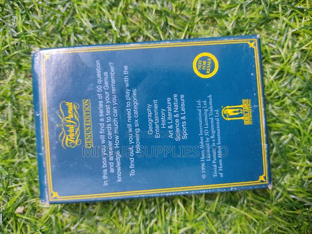 Trivial Pursuit Game W/Game Leisure,Genus National Edition - thumbnail 5