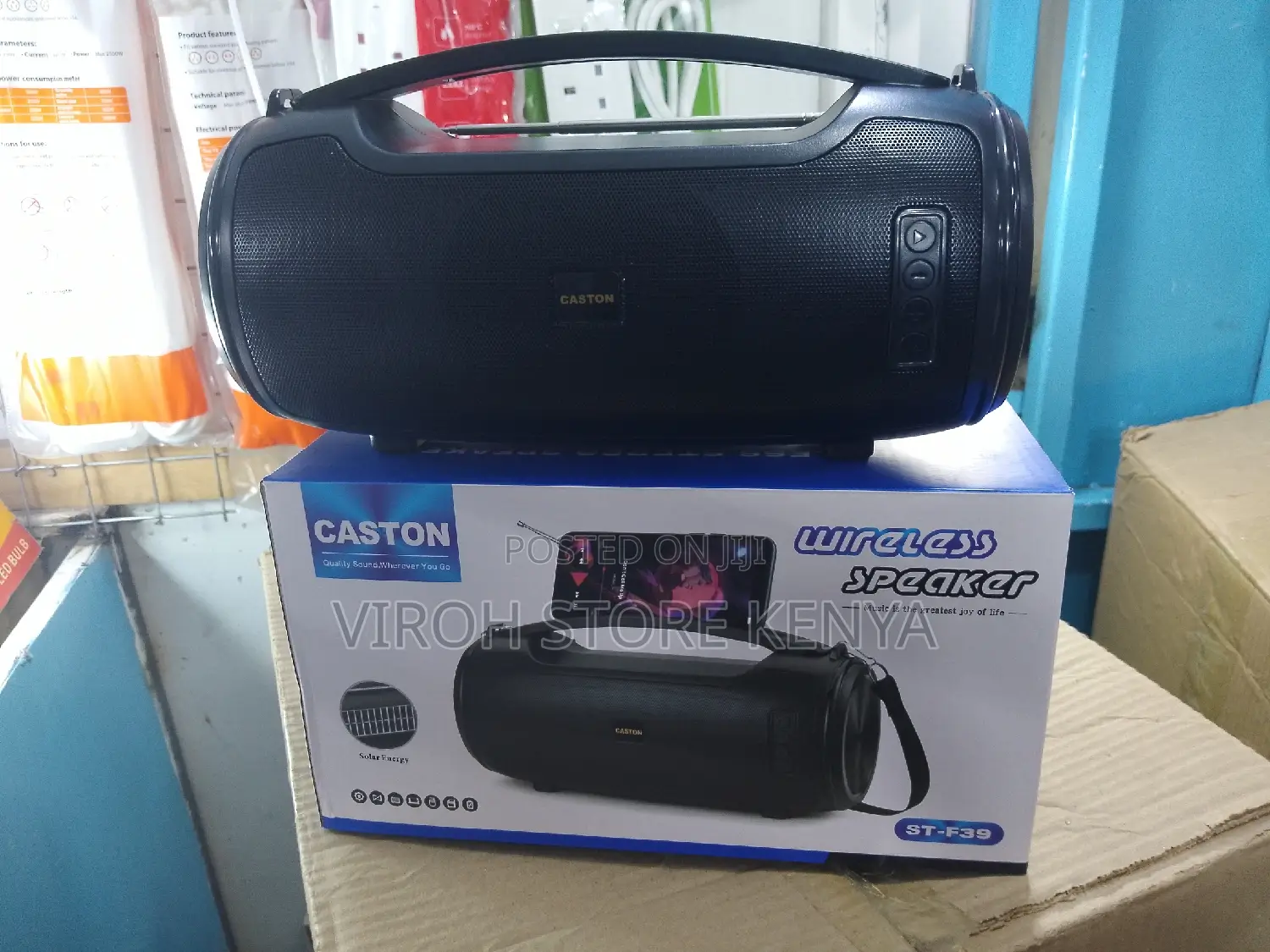 Super Bass Caston F39 Portable Bluetooth Speaker