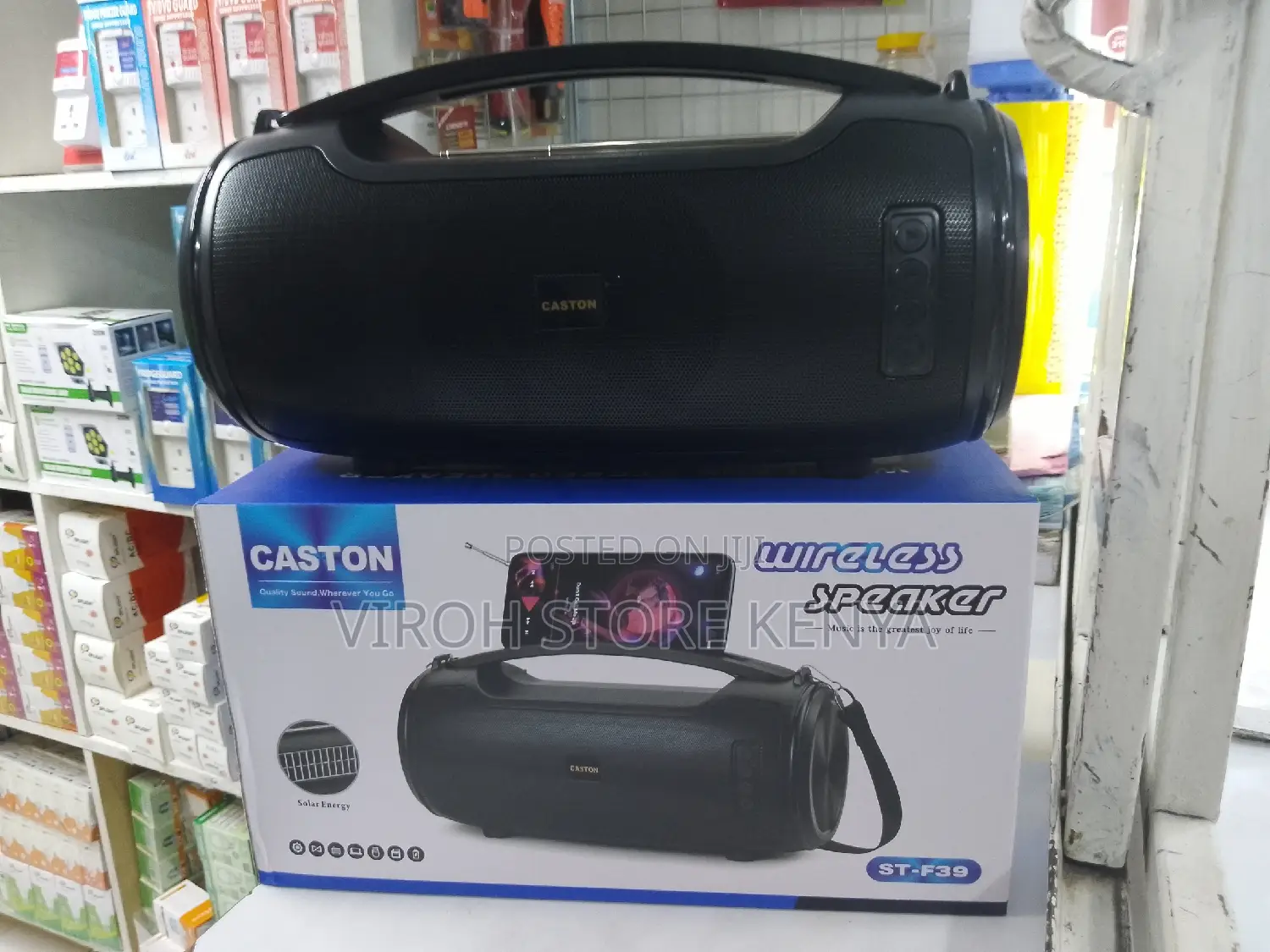 F39 Wireless Speaker Super Bass Portable Radio With Solar