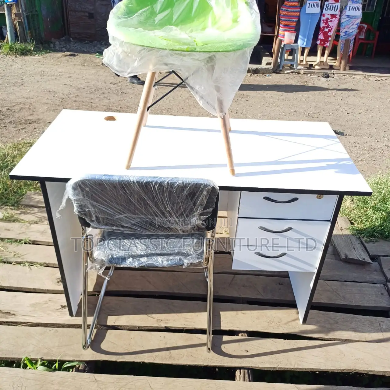 Office Desk+Office Chair/Waiting Chair