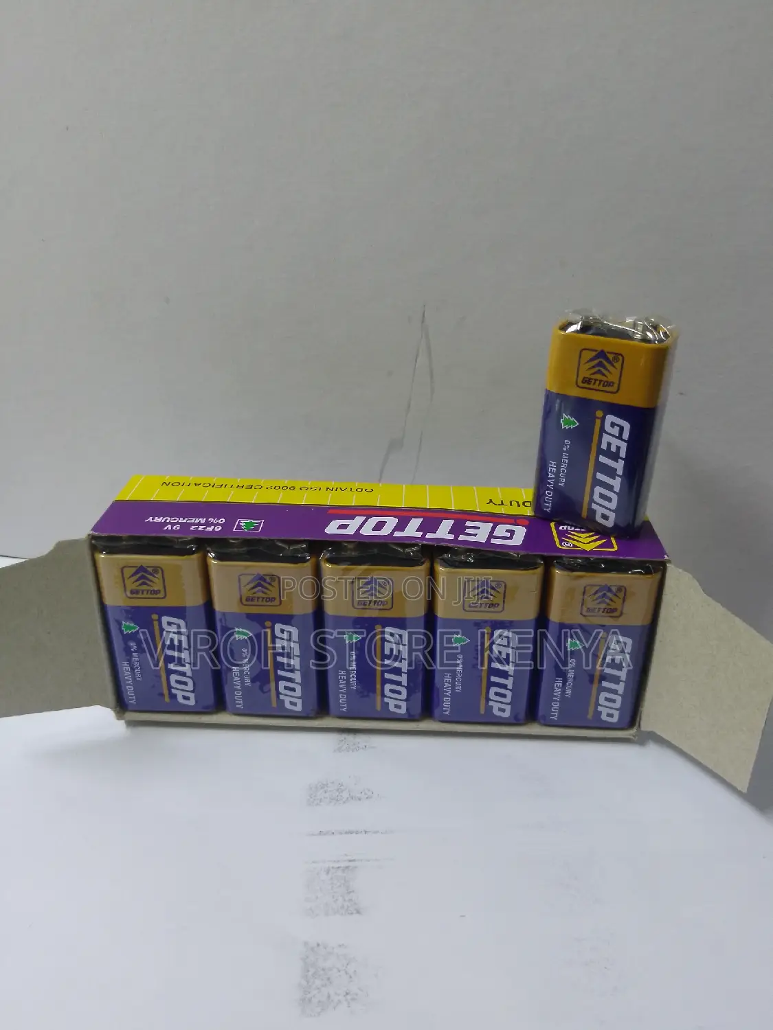 9 VOLTS 6F22 Battery 9V Mercury Battery