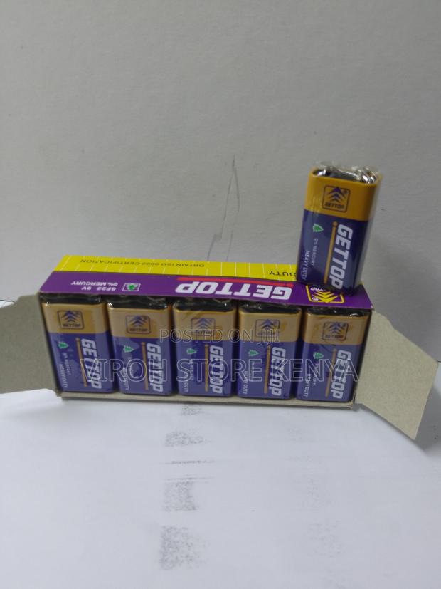 9 VOLTS 6F22 Battery 9V Mercury Battery - thumbnail 2