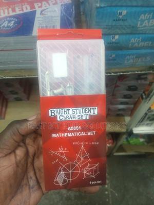 Clear Geometrical Set , Mathematical Set, Students Choice - thumbnail 2