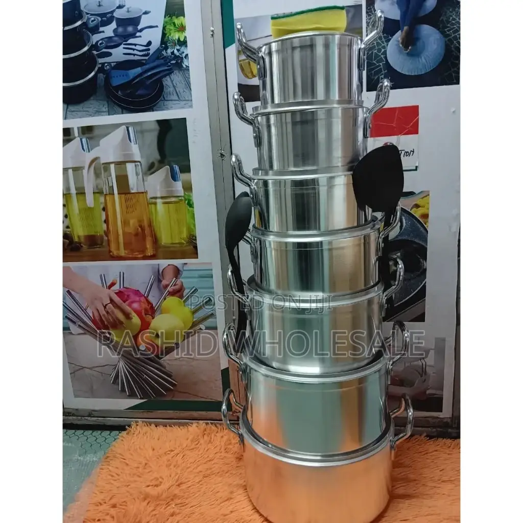 Sufuria With Lids 14pcs