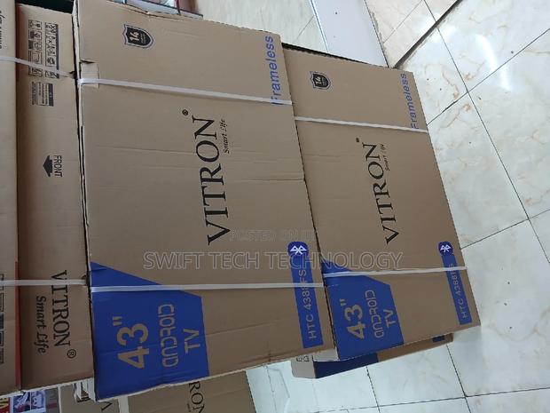 Vitron 43 ,:43 Smart Android Frameless With Blue Tooth Bt - main view