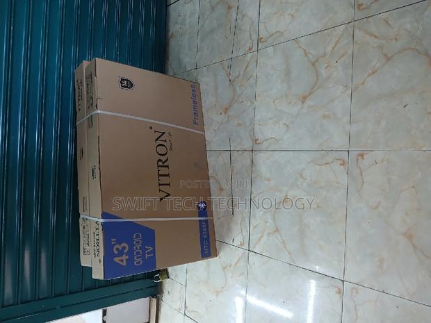 Vitron 43 ,:43 Smart Android Frameless With Blue Tooth Bt - thumbnail 2