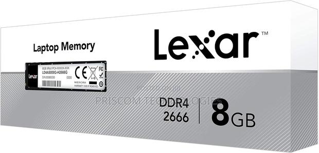 Lexar 8GB DDR4 Ram Memory, Lexar DDR4 8GB RAM Memory - main view