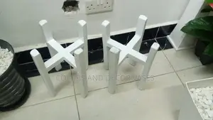 Wooden Stands White, Black, Brown and Flowered White