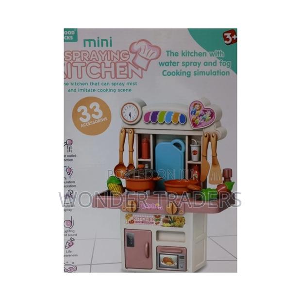 *Mini Spraying Kitchen Play Set-