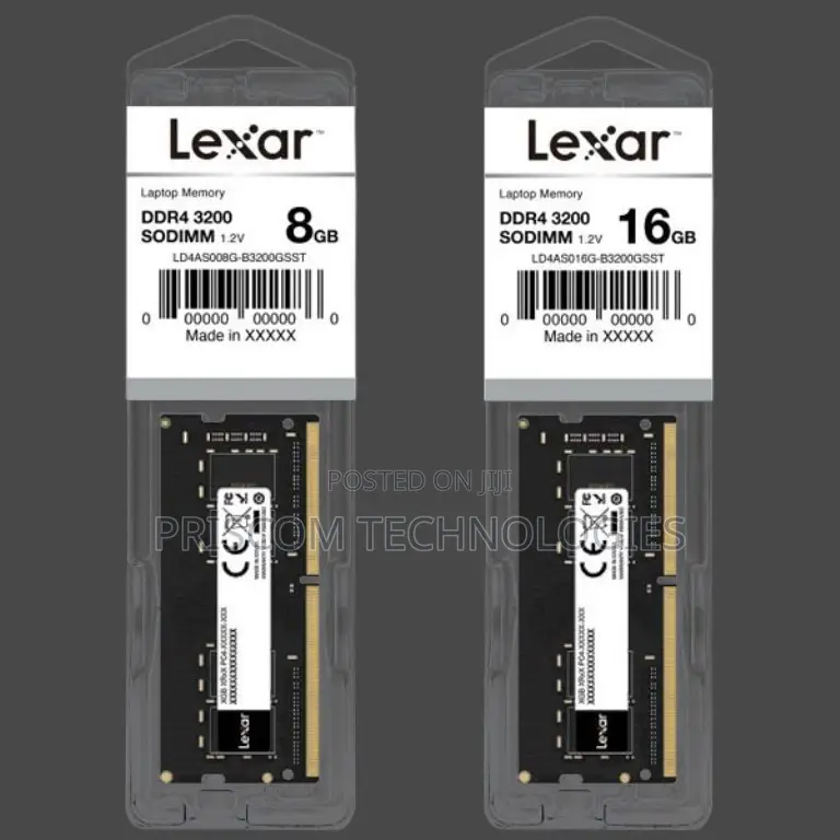 Lexar 4GB, 8GB, 16GB, 32GB DDR4 Laptop Desktop Ram Memory