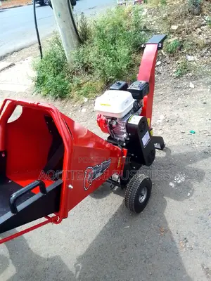 Wood Chipper. Heavy Machine
