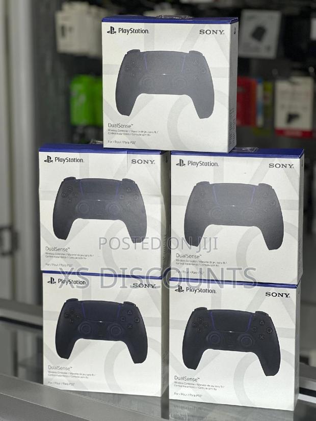 Black Playstation 5 Controller Ps5! Controllers - main view