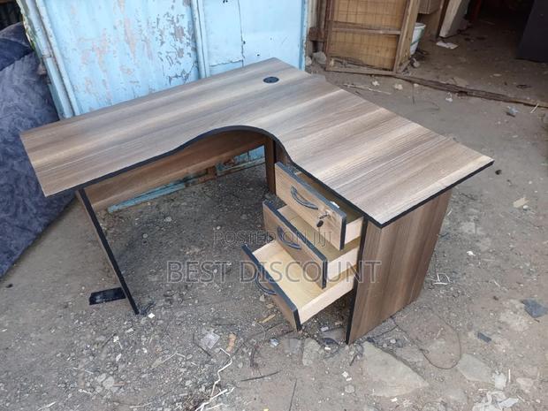 L_shaped Office Desk - main view