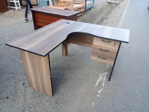 L-Shaped Office Desk - main view