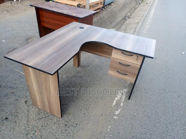 L-Shaped Office Desk - main view